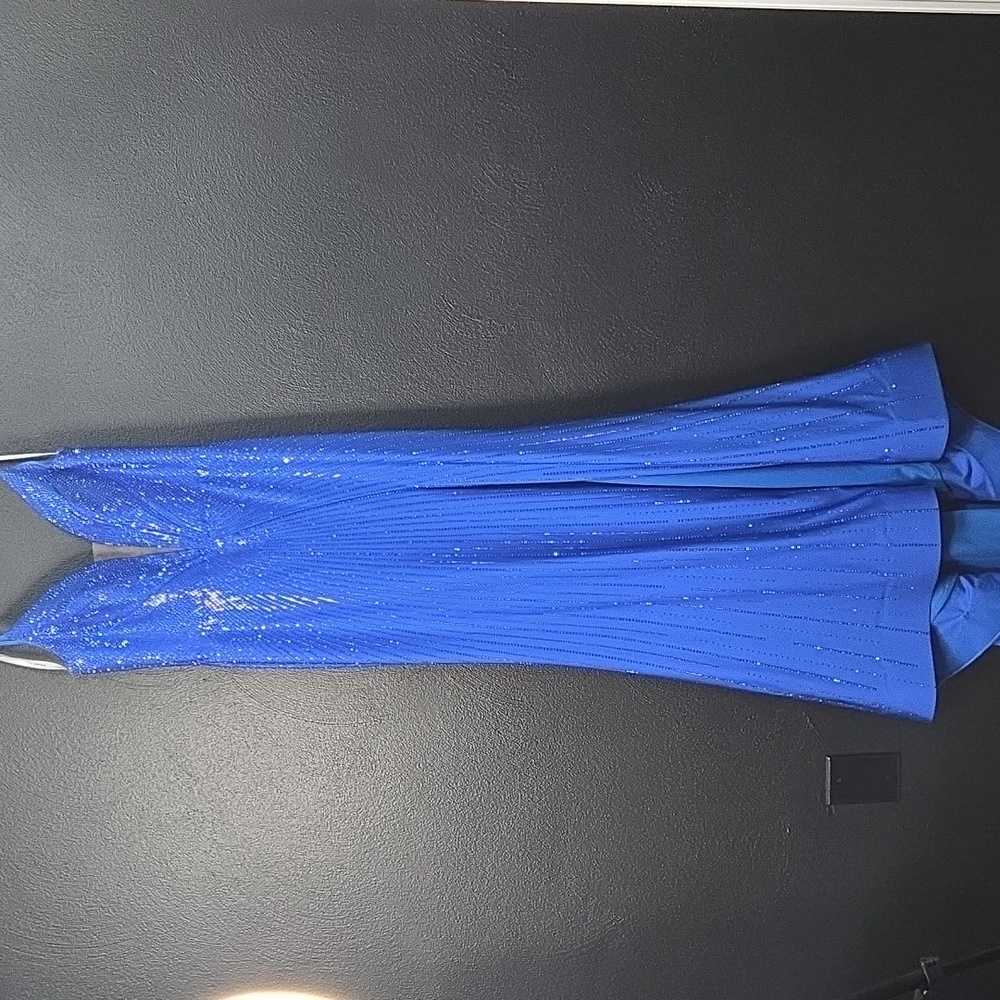 Sherri Hill Vibrant Blue Gown